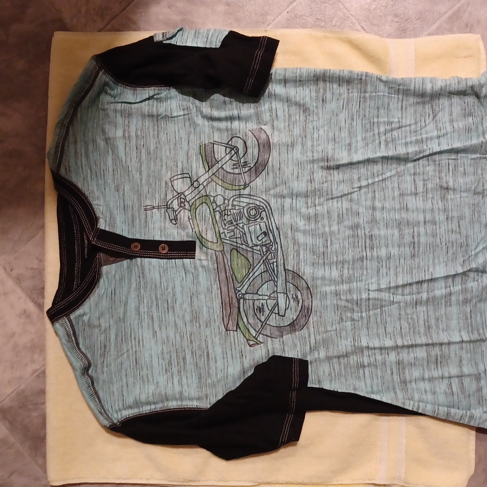 Iron on transfer tee shirt